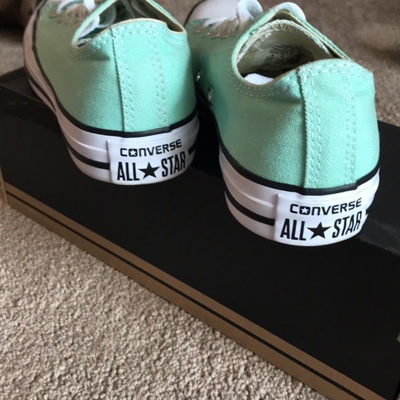 NWOT Beach Glass Converse! 💚🤍 - Picture 3 of 4